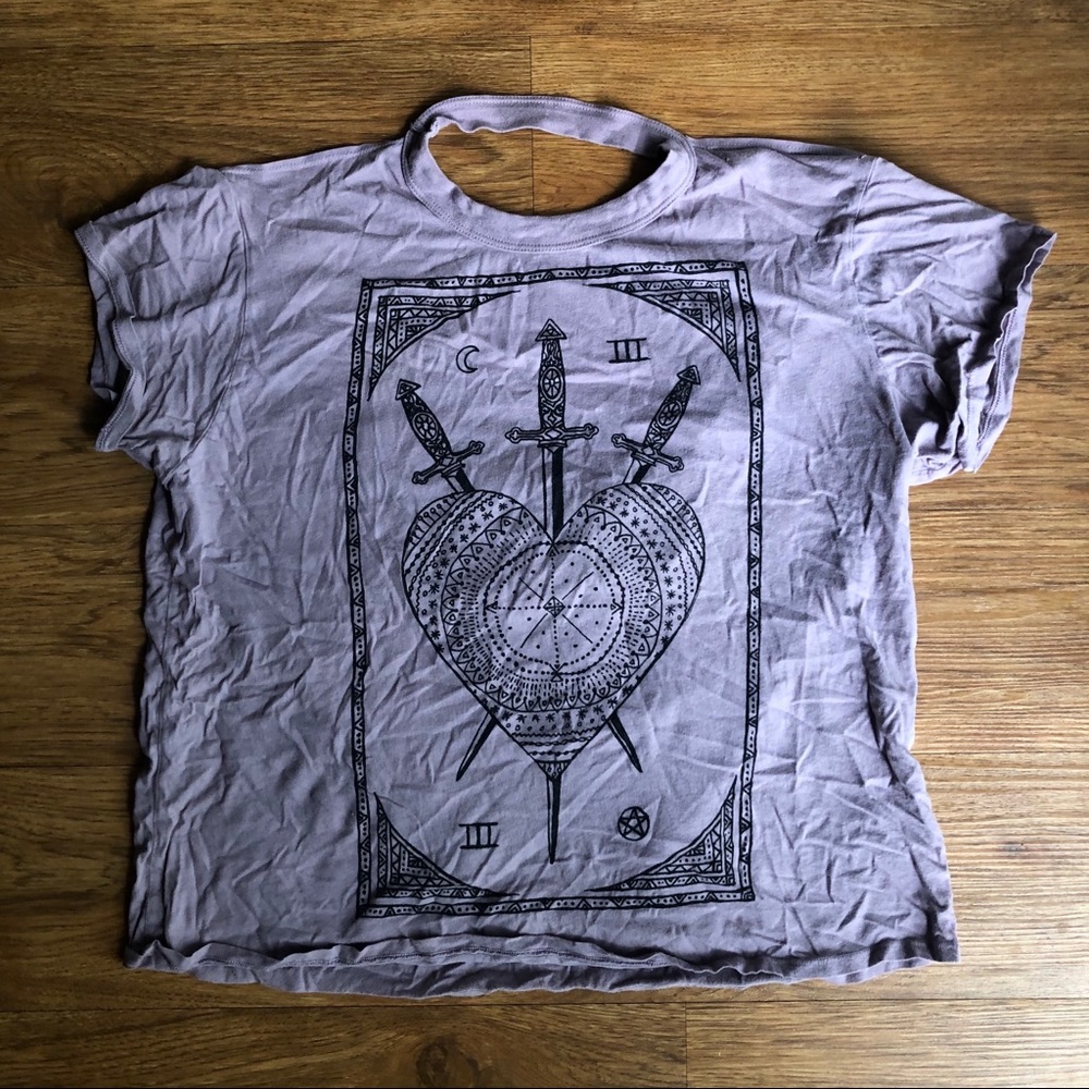 Tarot card tee